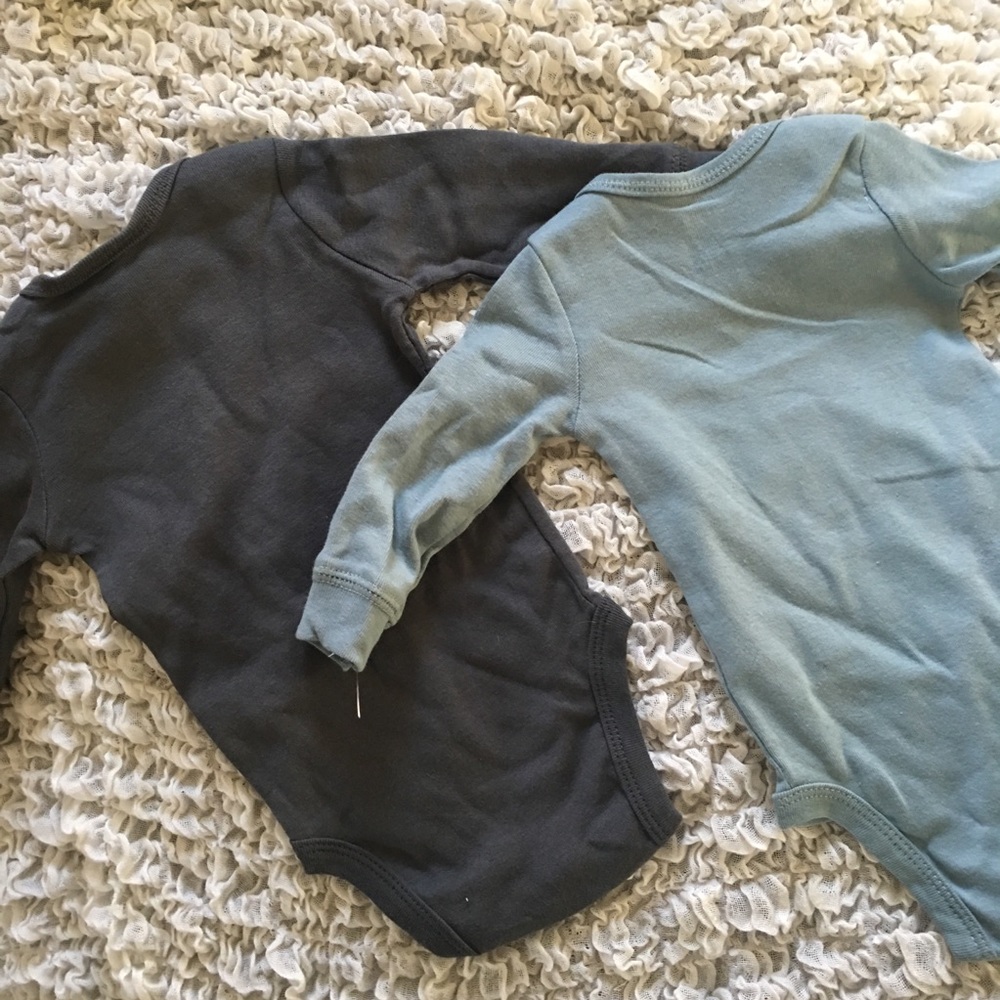 Set/2 Carters The Original Bodysuit Onesies- 3 Mos - Picture 6 of 7